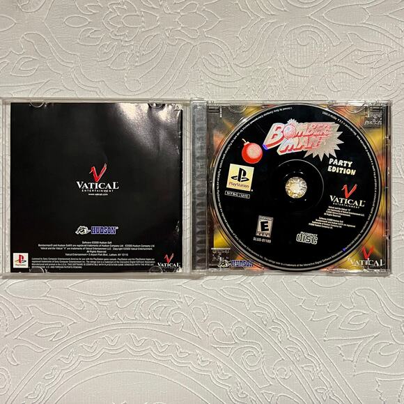 Qbert and Bomberman Party Edition for PS1 Playstation 1 - Picture 7 of 8